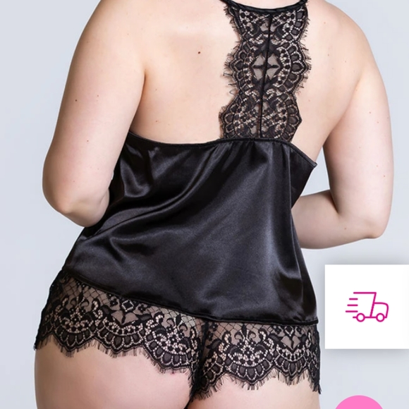 Elegant Satin 2 Piece - Picture 2 of 2